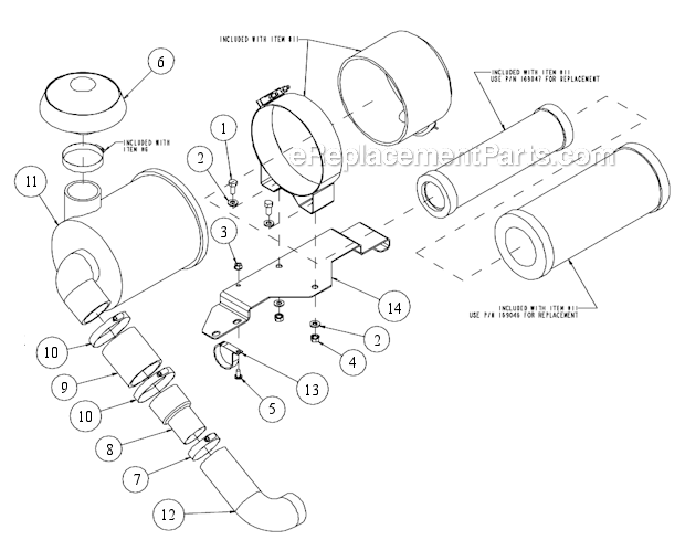 Page F Diagram and Parts List for MK-6020KB  MK Diamond Concrete Saw